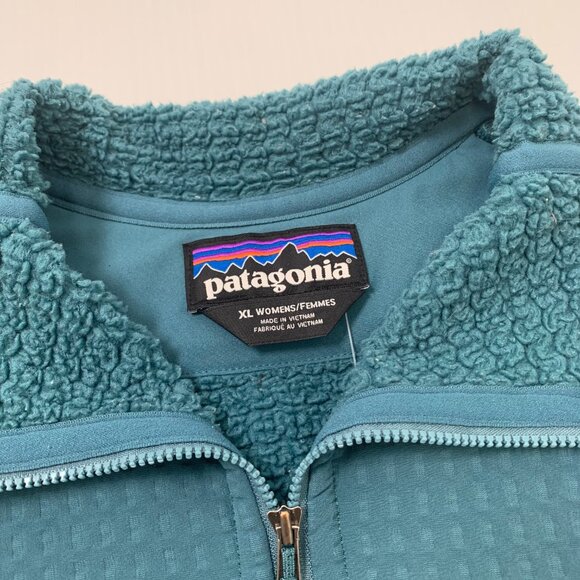 Patagonia Fleece Lined Rain Defender Softshell Jacket Women's XL - Picture 6 of 9